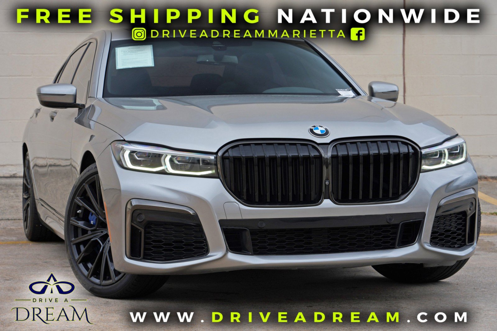 Used 2022 BMW 740i w/ M Sport Package RWD image 2