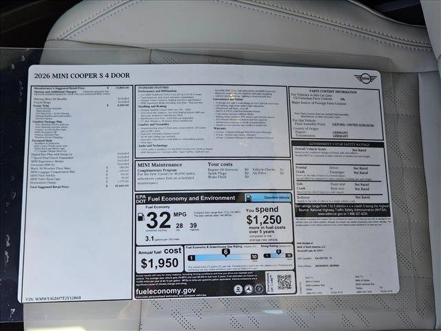 Used 2026 MINI Cooper S FWD image 17