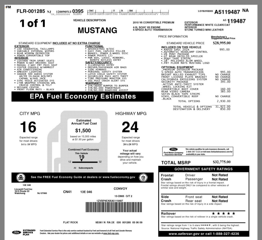 Used 2010 Ford Mustang Premium image 24