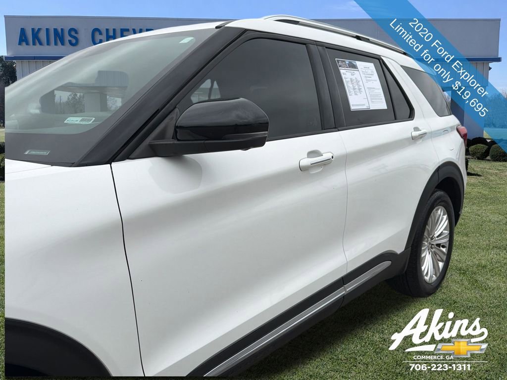 Used 2020 Ford Explorer Limited w/ Class III Trailer Tow Package RWD image 15