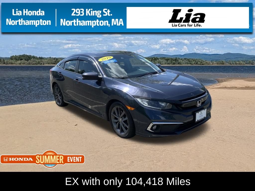 Certified 2019 Honda Civic EX image 1