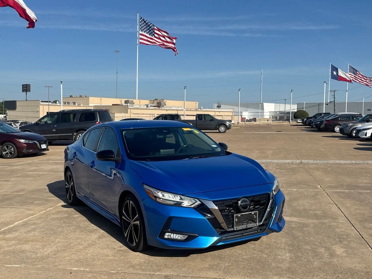 Used 2021 Nissan Sentra SR FWD image 1