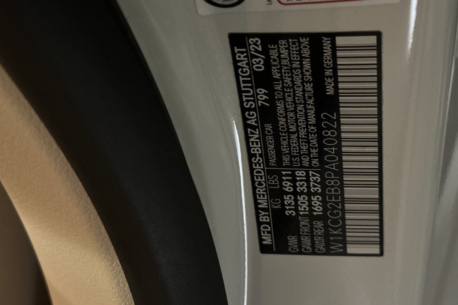 Certified 2023 Mercedes-Benz EQS 450+ 4MATIC Sedan image 40