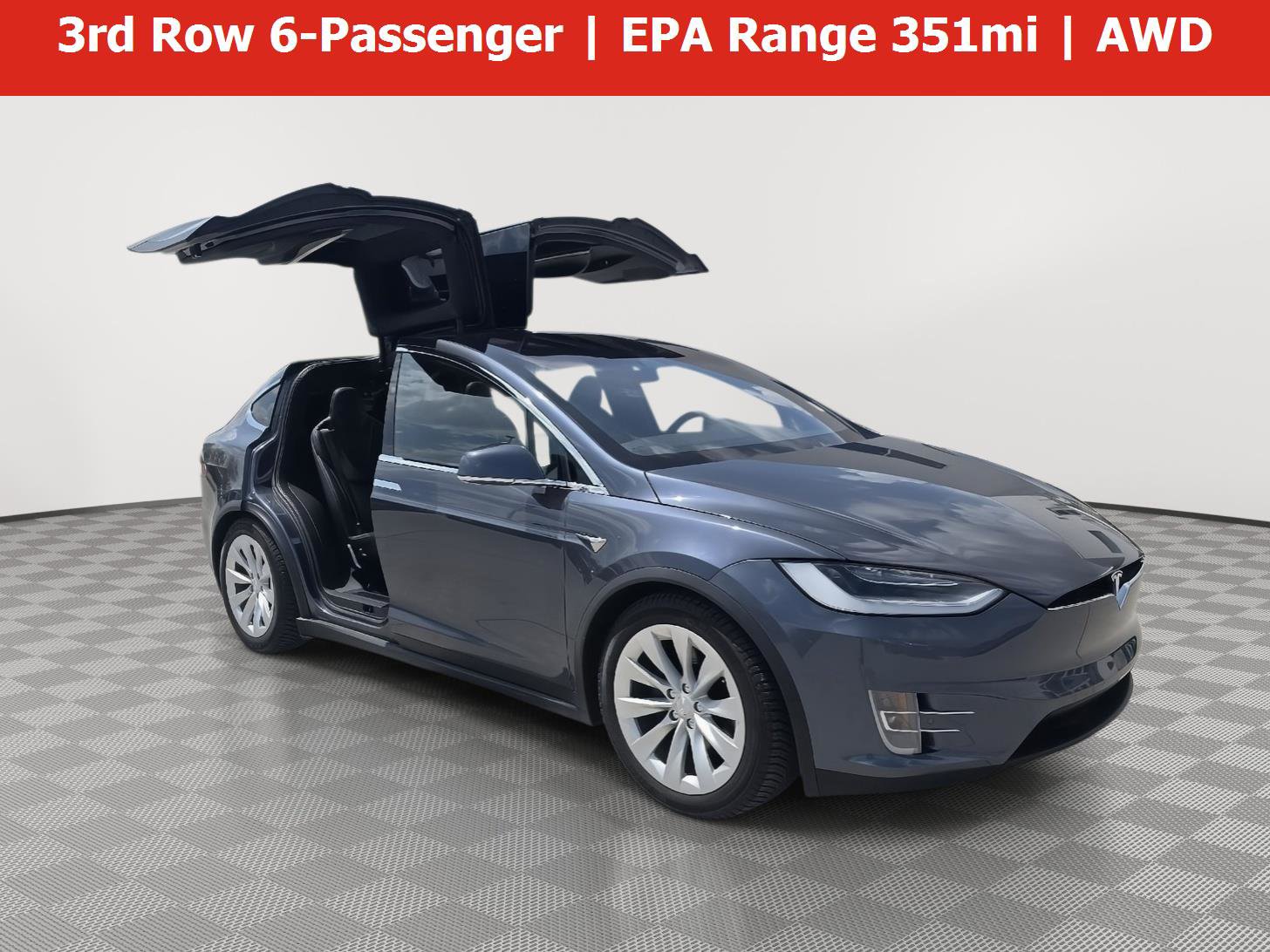 Used 2020 Tesla Model X Long Range AWD/4WD image 1