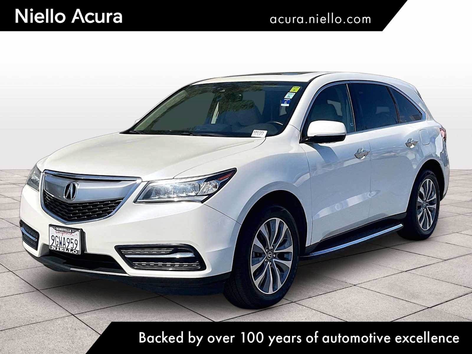 Used 2016 Acura MDX SH-AWD w/ Technology Package image 1
