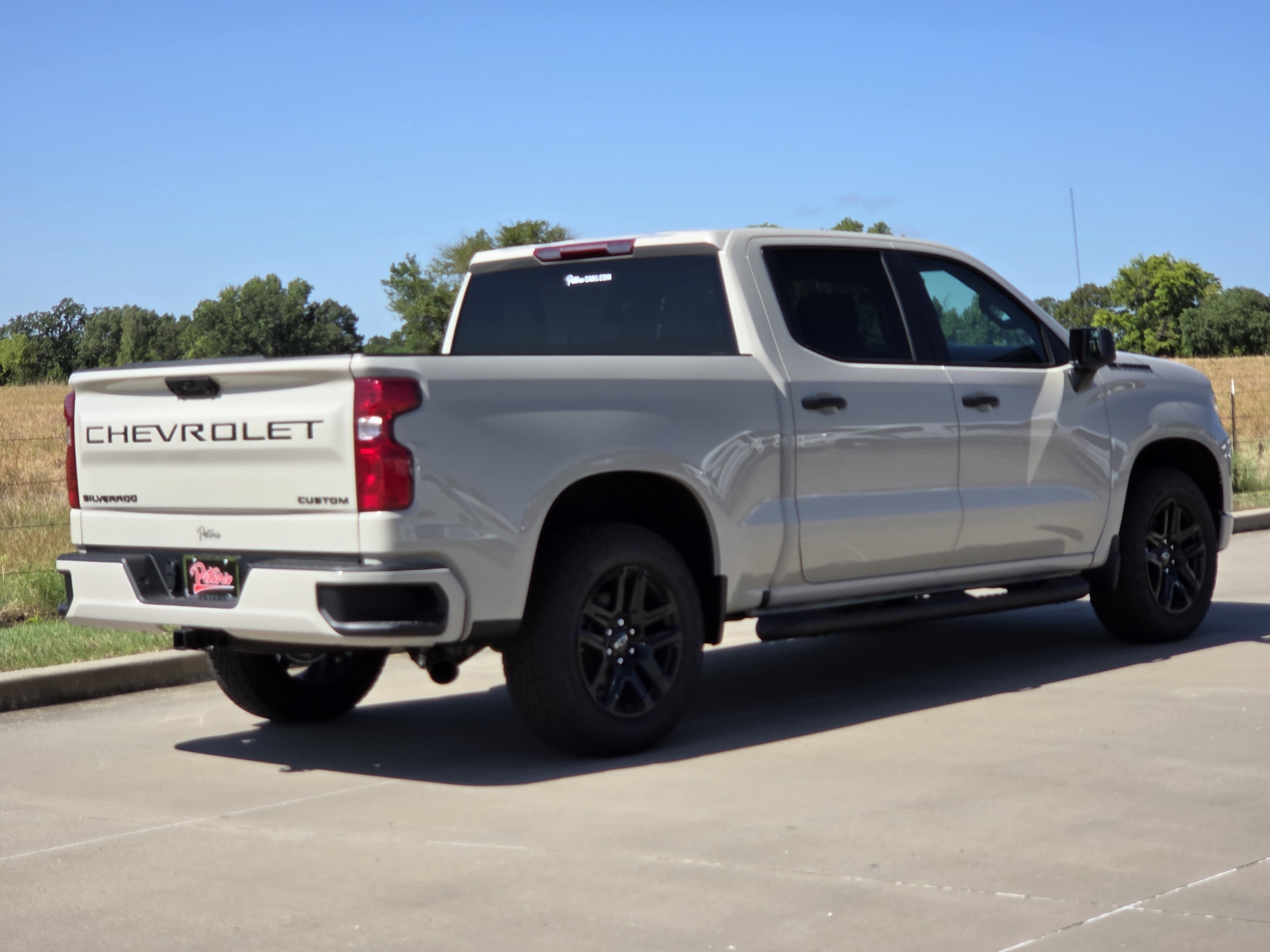 New 2026 Chevrolet Silverado 1500 Custom w/ Turbomax Blackout Package RWD image 3