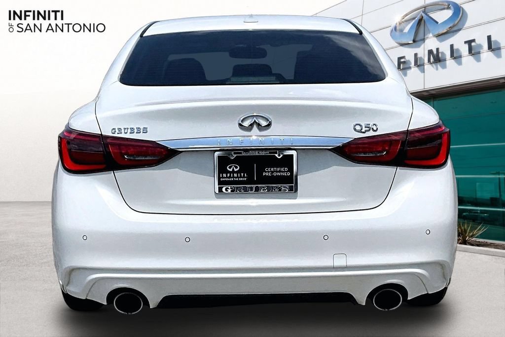 Certified 2023 INFINITI Q50 Luxe w/ Cargo Package RWD image 5