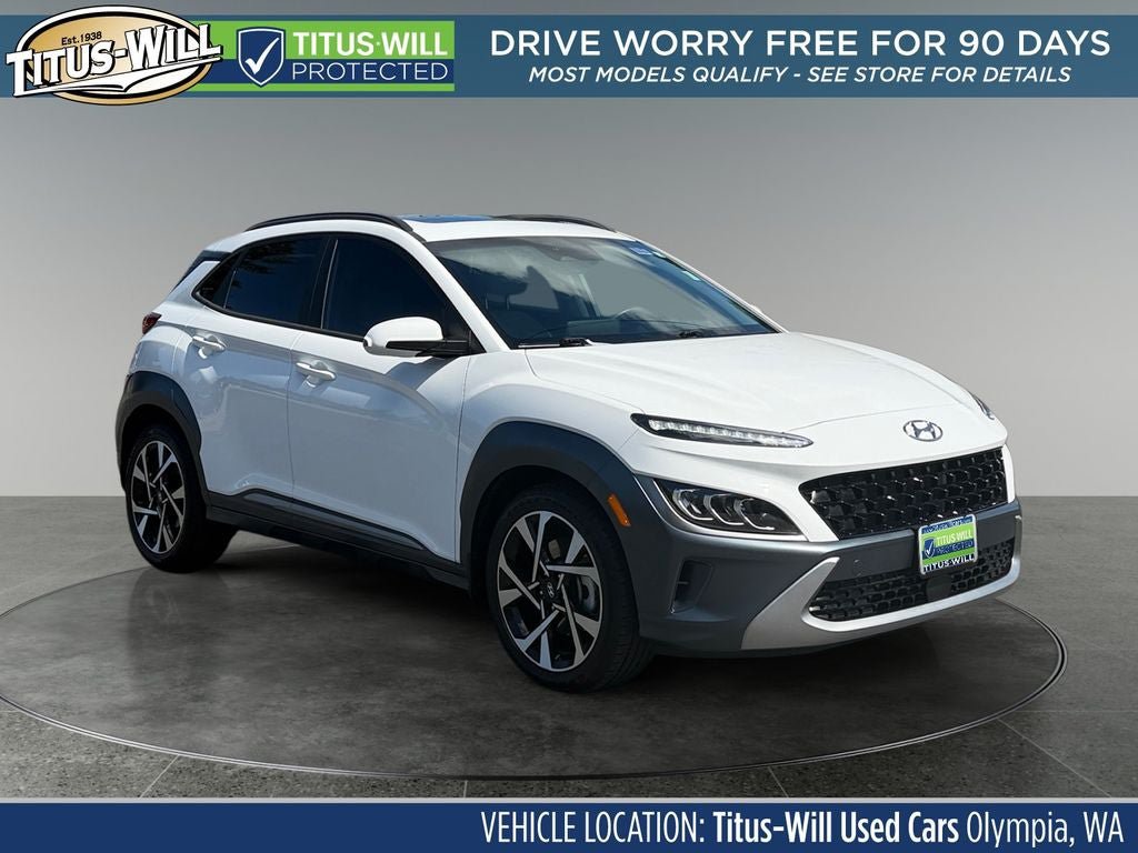 Used 2022 Hyundai Kona Limited w/ Cargo Package
