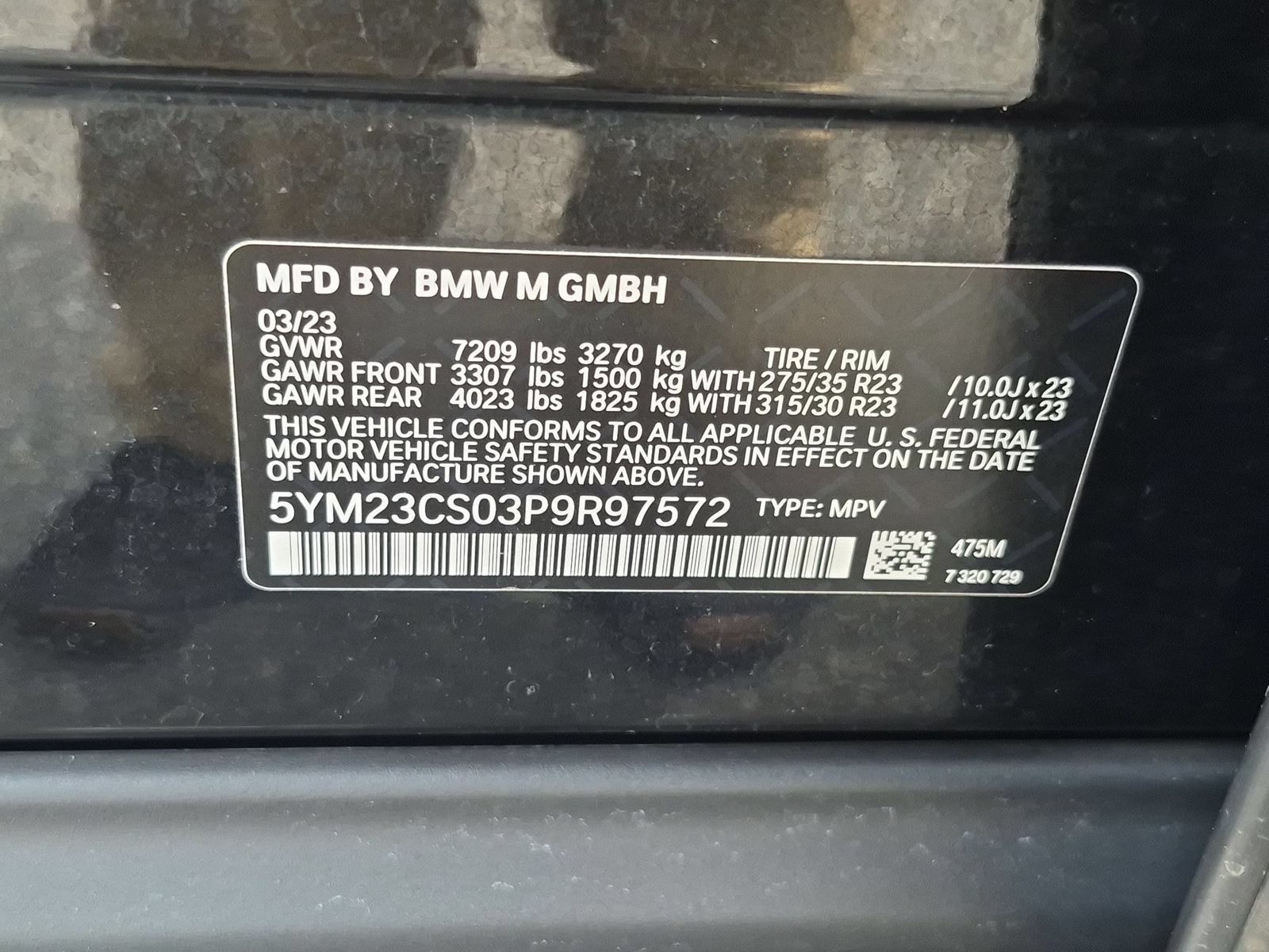 Used 2023 BMW XM AWD/4WD image 34