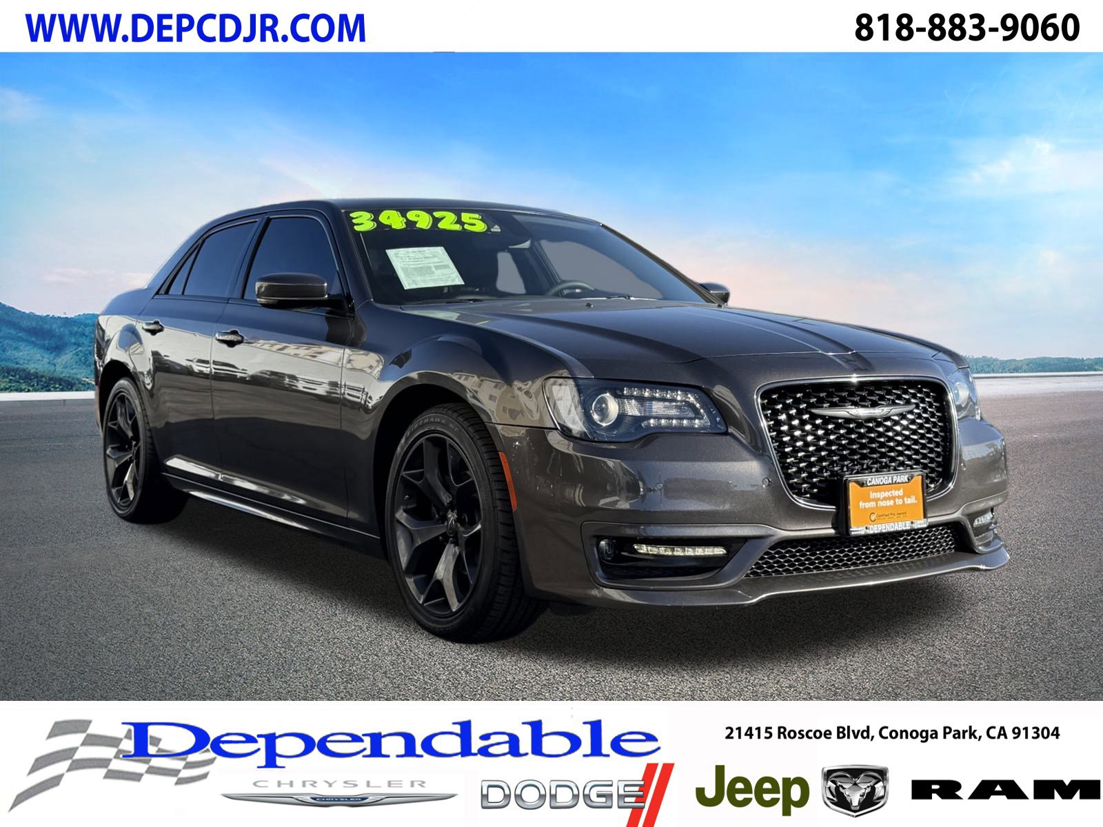 Certified 2023 Chrysler 300 Touring L w/ Popular Equipment Group image 1
