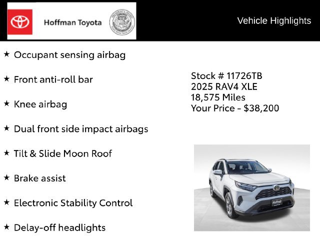 Certified 2025 Toyota RAV4 XLE w/ Convenience Package AWD/4WD image 36