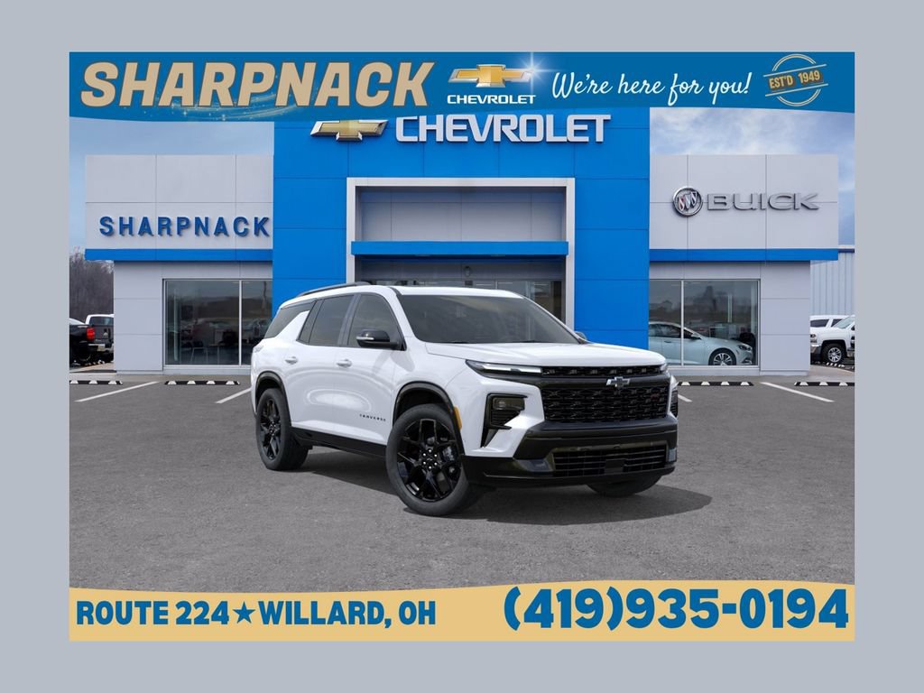 New 2026 Chevrolet Traverse RS w/ LPO, Floor Liner Package