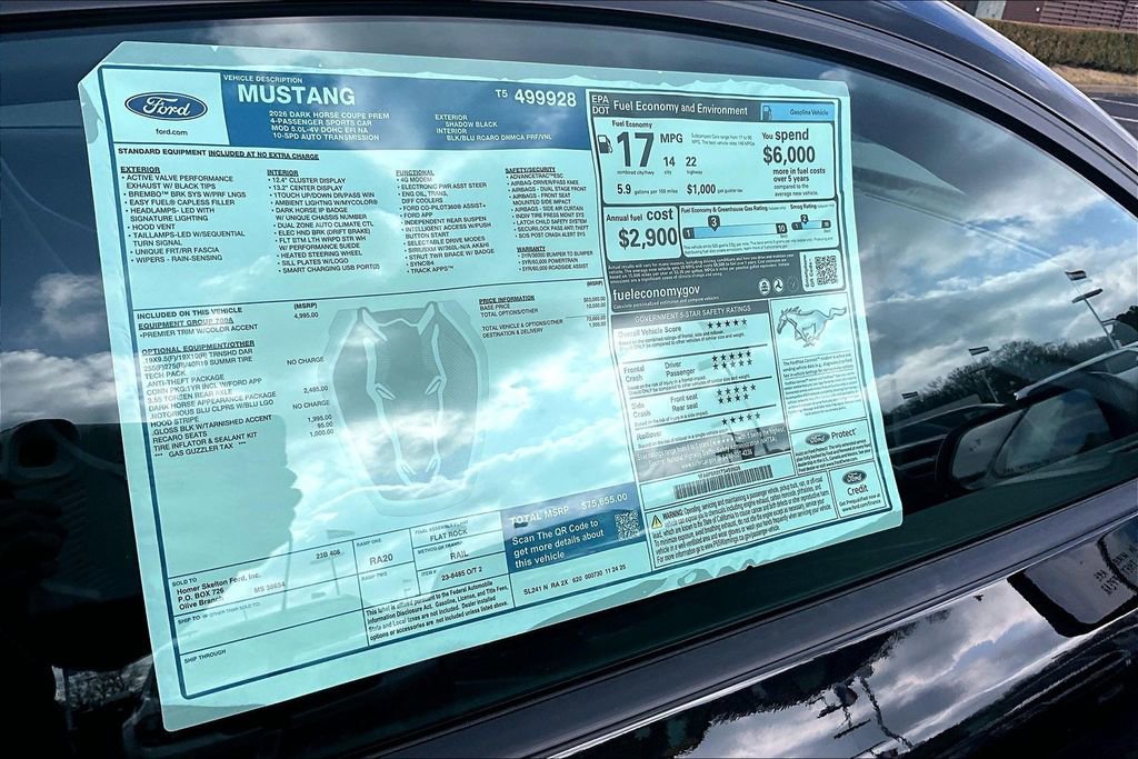New 2026 Ford Mustang Dark Horse image 14