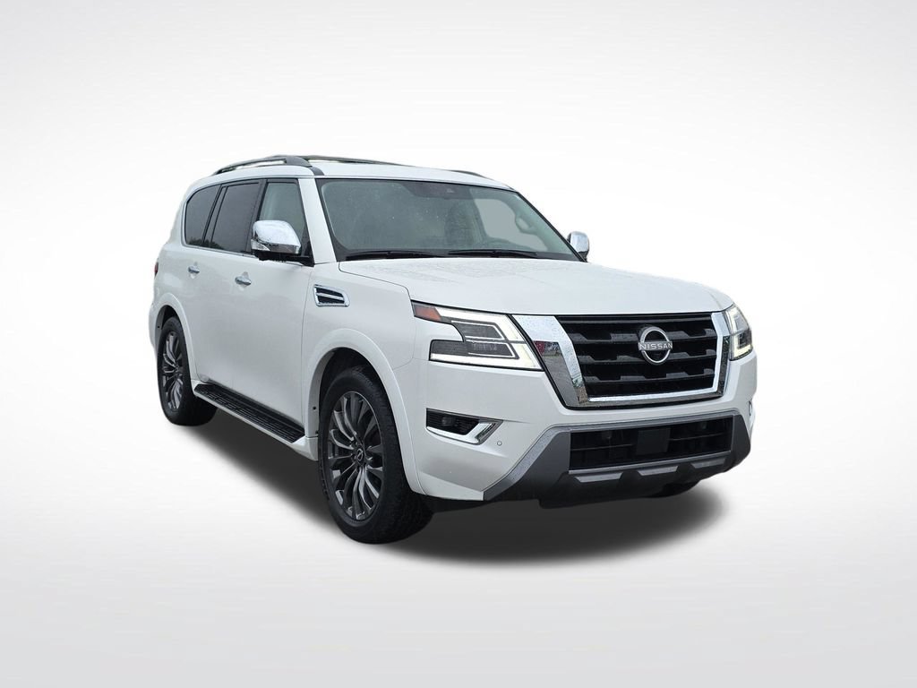 Used 2023 Nissan Armada Platinum w/ Captain's Chairs Package AWD/4WD image 9