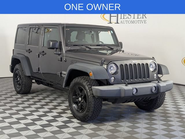 Used 2017 Jeep Wrangler Unlimited Sport w/ Quick Order Package 24S AWD/4WD image 2