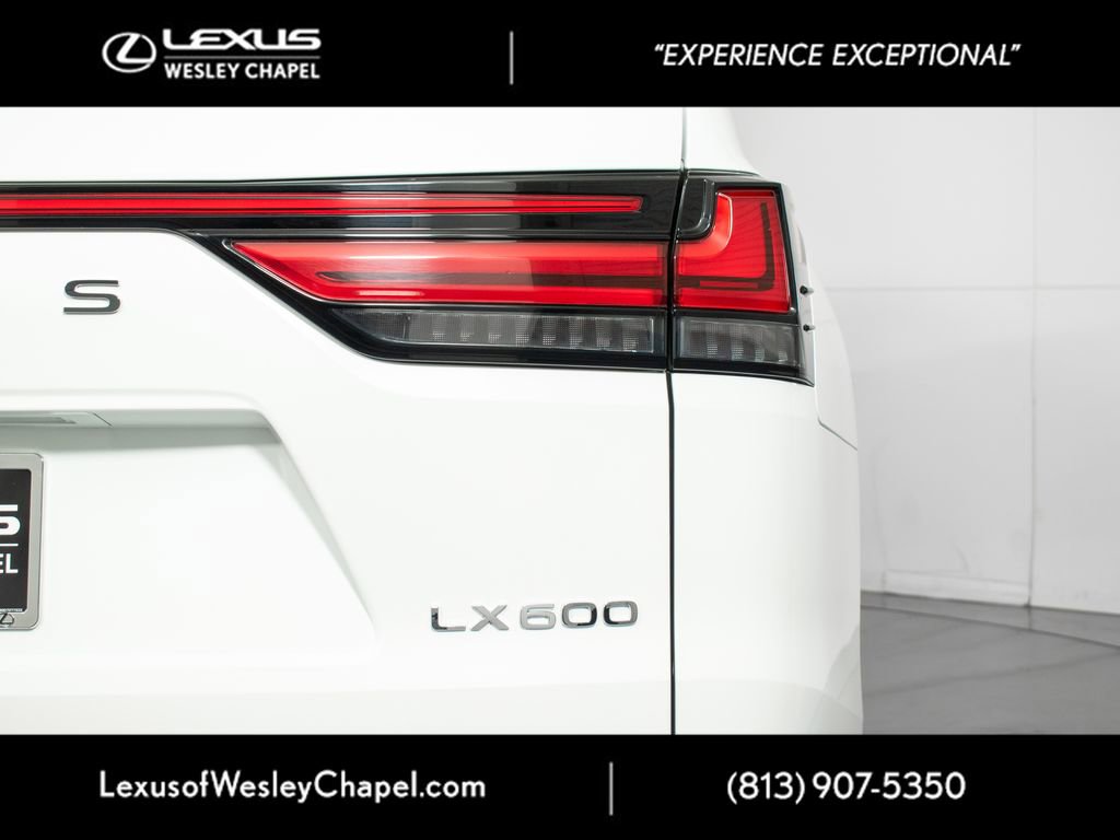 Used 2025 Lexus LX 600 F Sport w/ Accessory Package (2T) image 8