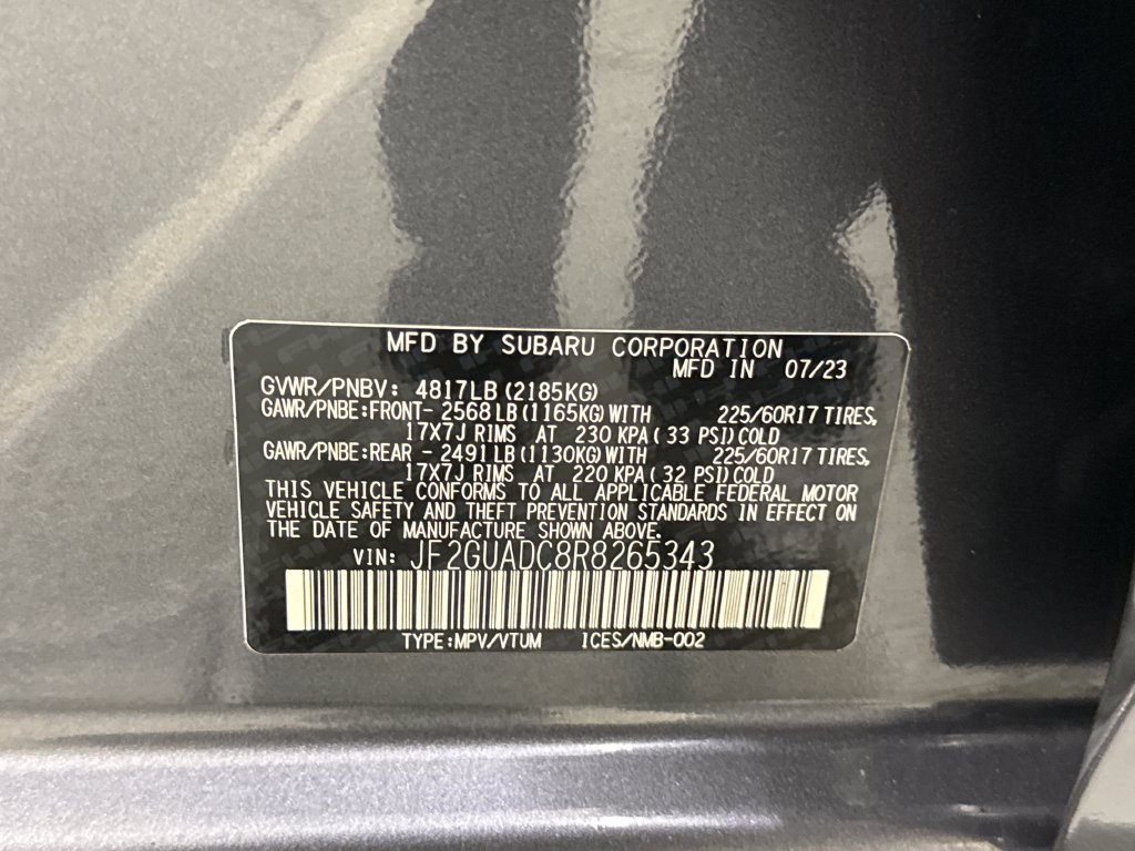 Certified 2024 Subaru Crosstrek 2.0i Premium w/ Crosstrek Mirror Package AWD/4WD image 28