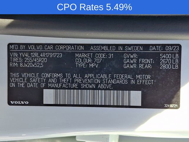 Certified 2024 Volvo XC60 B5 Plus w/ Climate Package AWD/4WD image 29