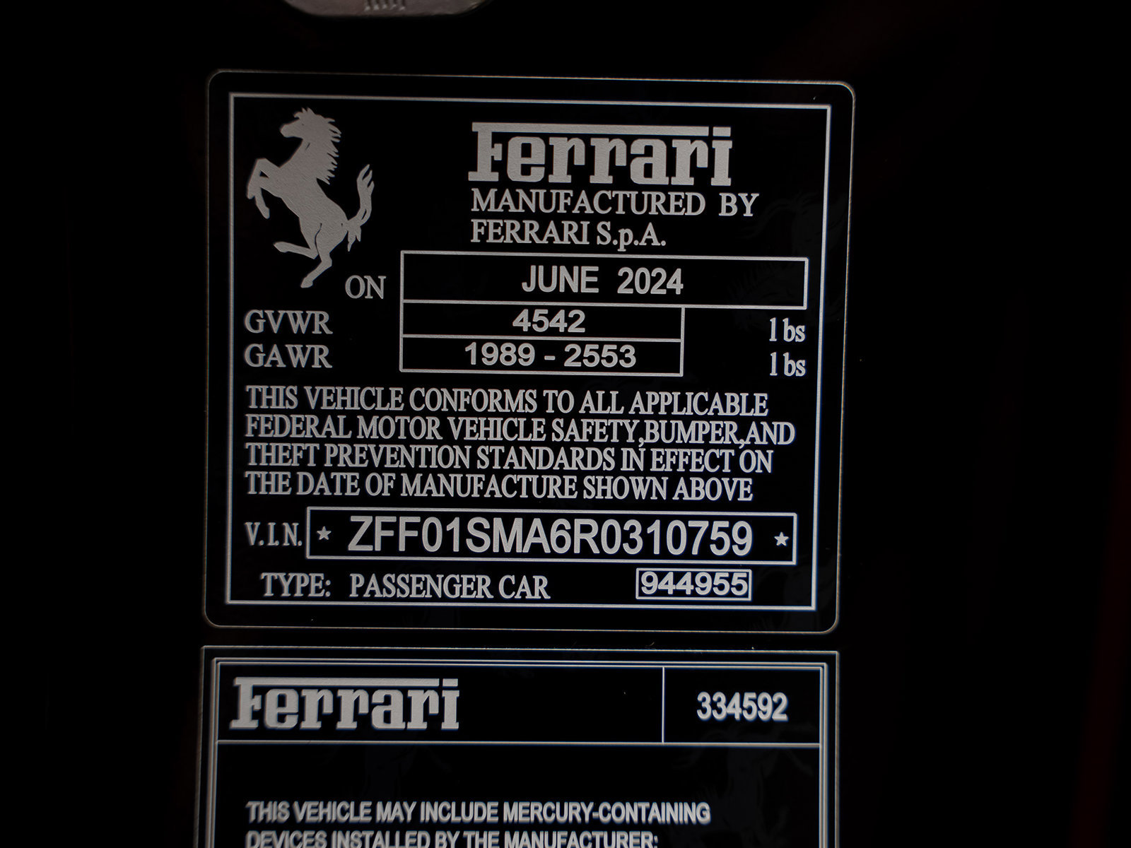 Used 2024 Ferrari 296 GTS RWD image 63