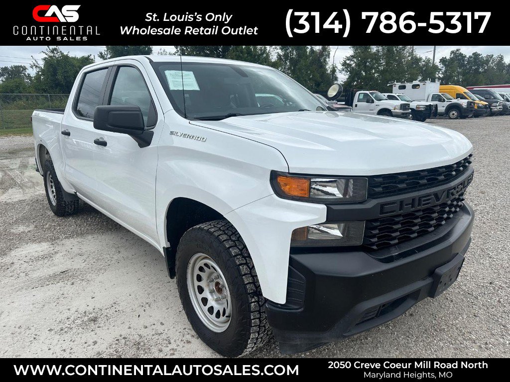 Used 2021 Chevrolet Silverado 1500 W/T w/ WT Fleet Convenience Package AWD/4WD image 1