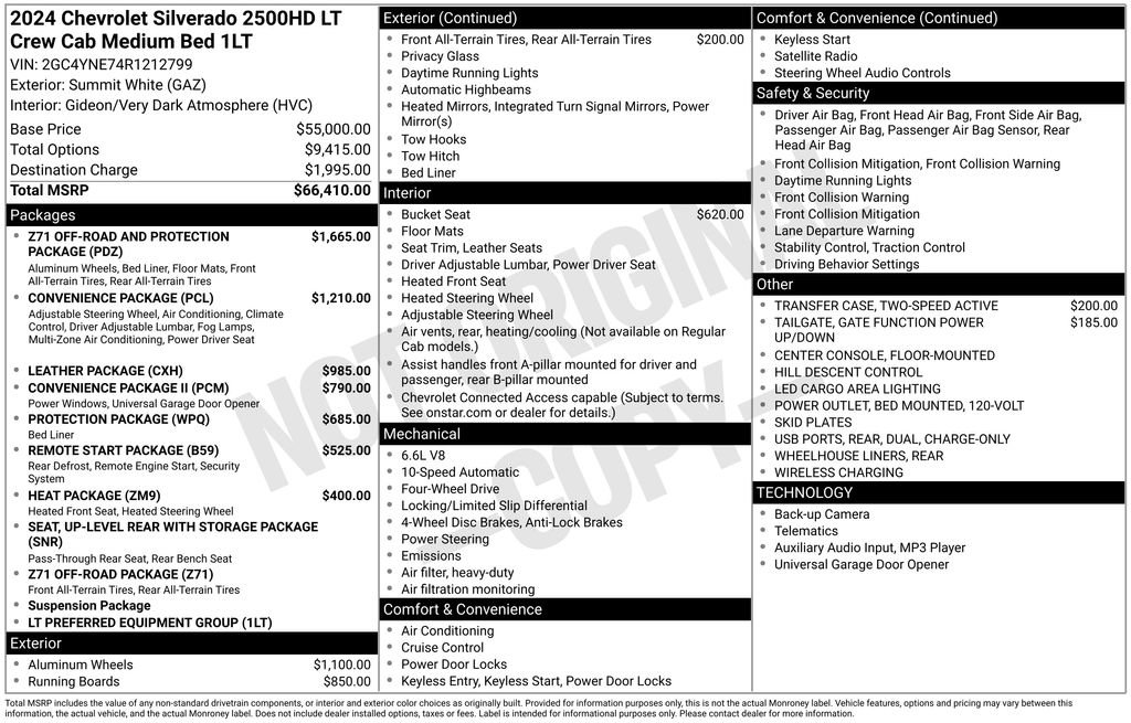 Certified 2024 Chevrolet Silverado 2500 LT image 47