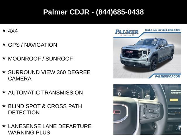 Used 2025 GMC Sierra 1500 Elevation w/ Elevation Premium Package image 6