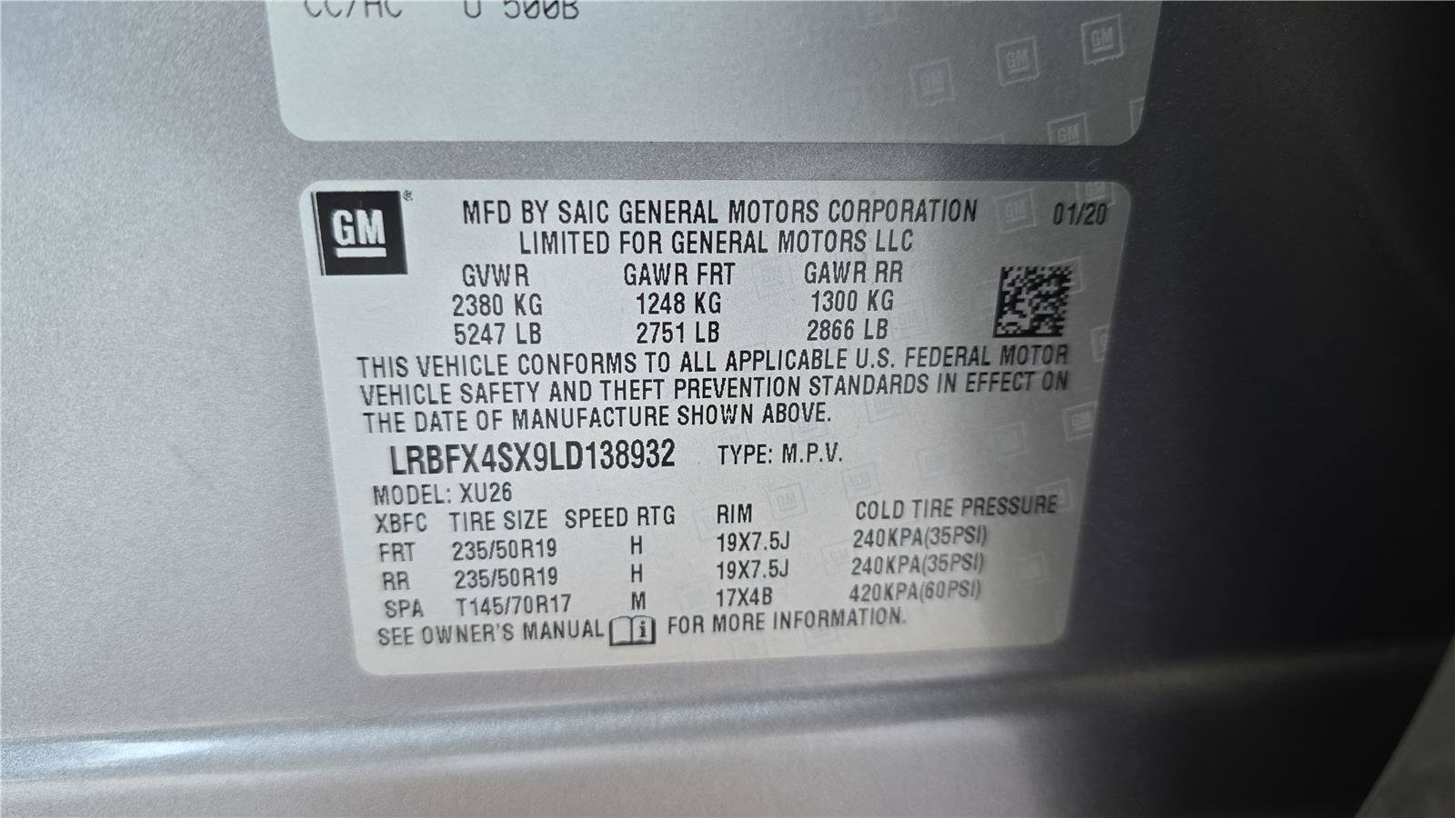Used 2020 Buick Envision Premium w/ Driver Confidence Package AWD/4WD image 26