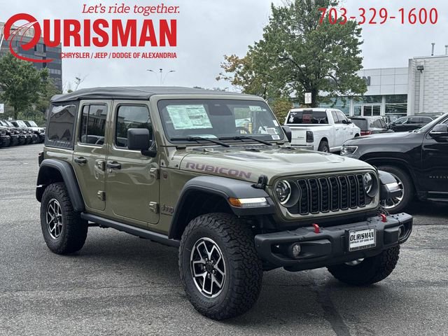 New 2025 Jeep Wrangler Unlimited Rubicon w/ Steel Bumper Group image 1