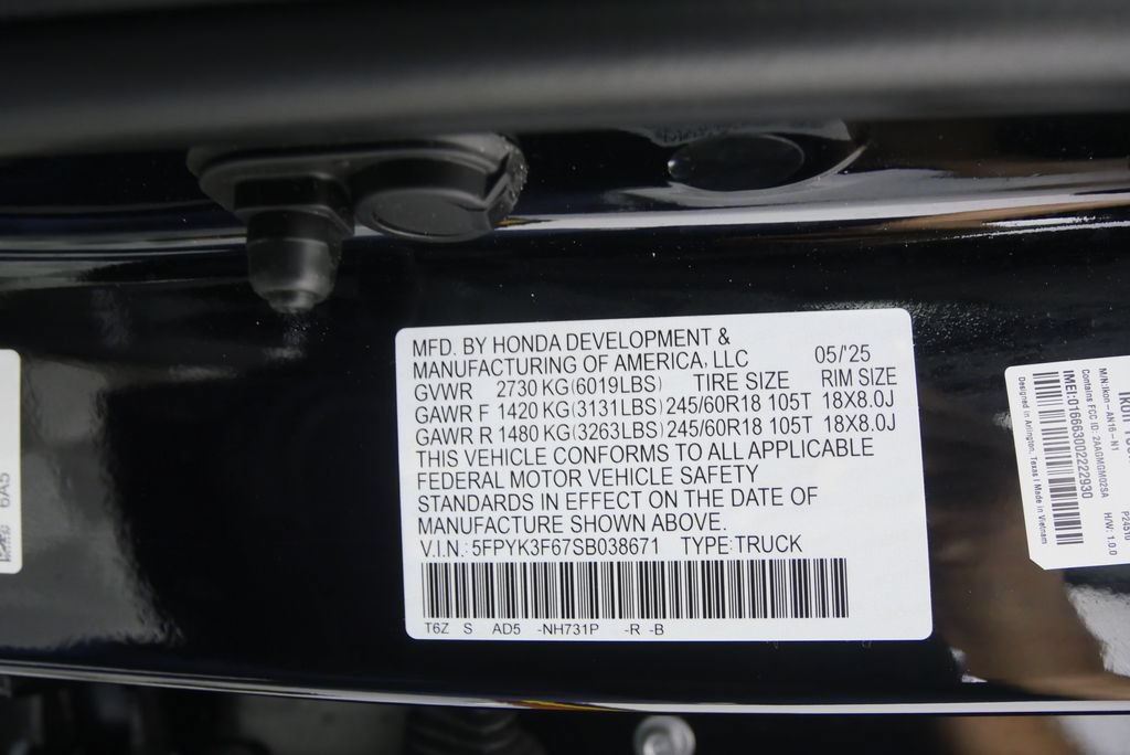Used 2025 Honda Ridgeline TrailSport image 30