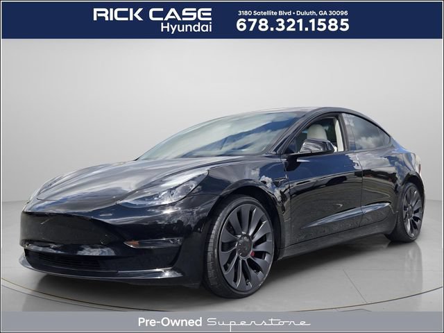 Used 2023 Tesla Model 3 Performance AWD/4WD image 1