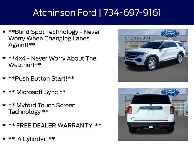 Certified 2024 Ford Explorer XLT w/ Class IV Trailer Tow Package image 9