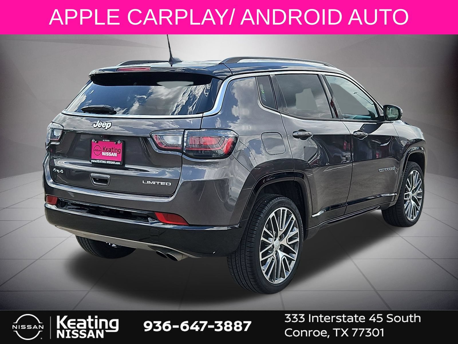 Used 2022 Jeep Compass Limited w/ Elite Group AWD/4WD image 8