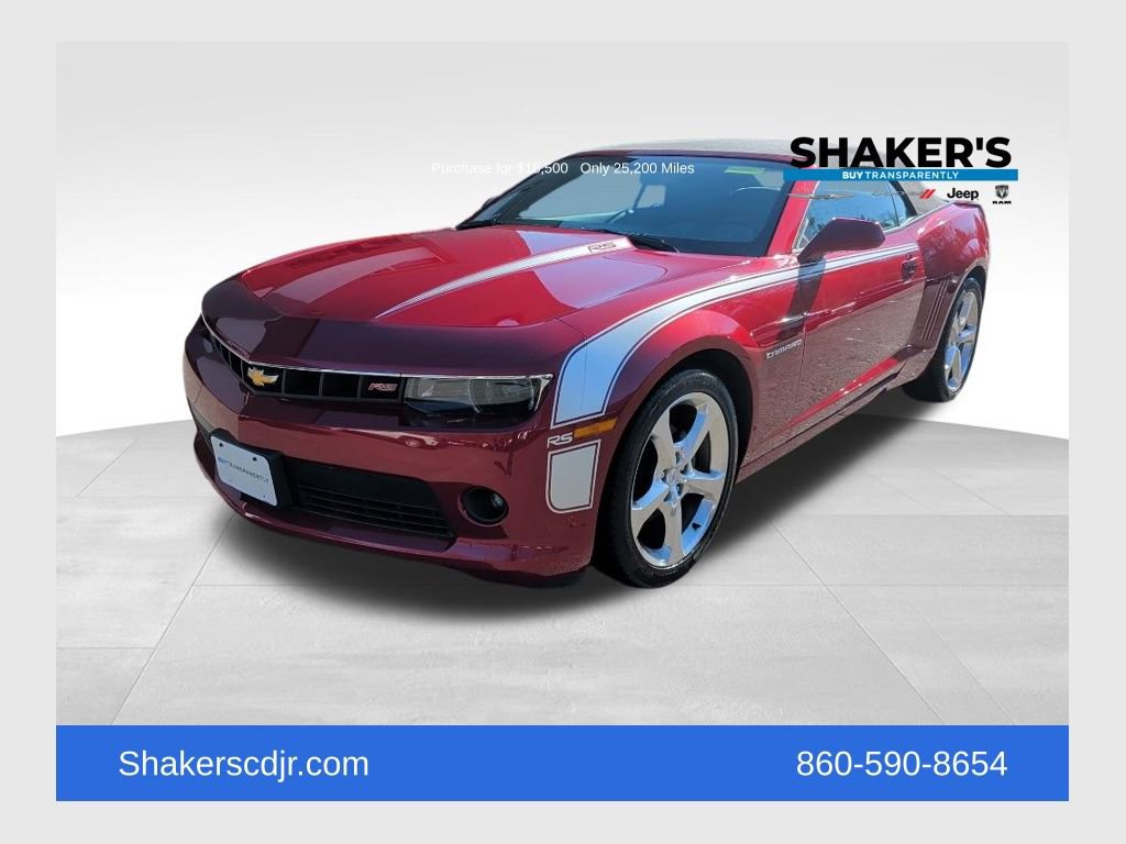 Used 2015 Chevrolet Camaro LT w/ RS Package