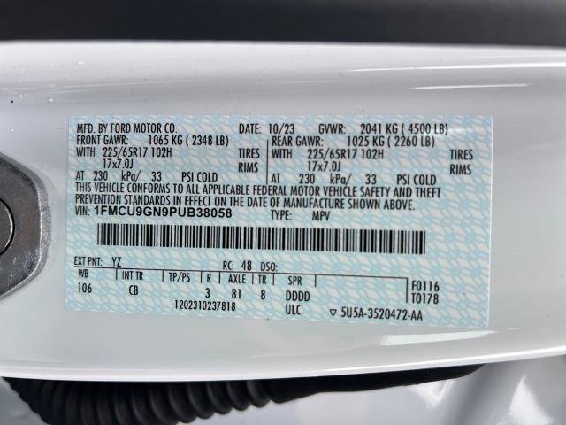 Certified 2023 Ford Escape Active image 31