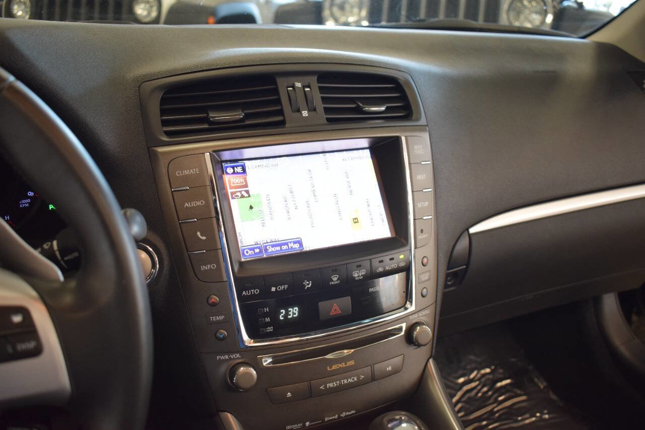 Used 2013 Lexus IS 350C Base 2dr Convertible w/ Luxury Pkg image 52