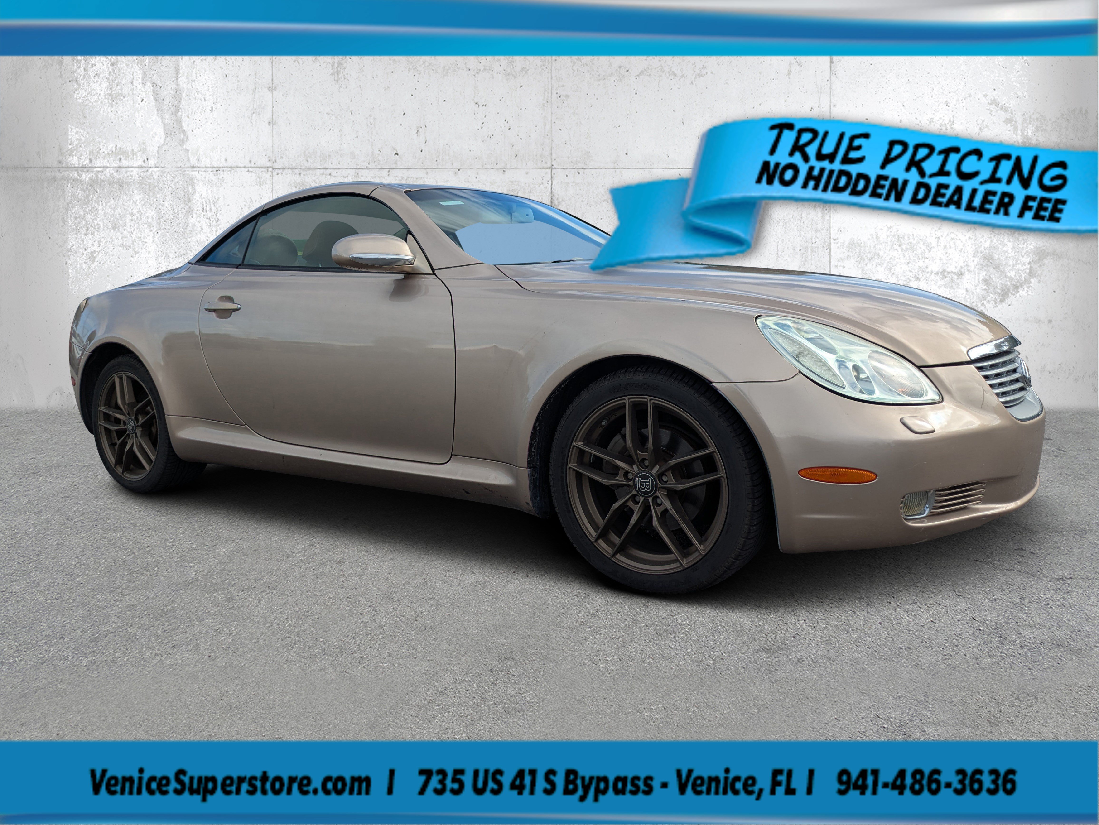 Used 2002 Lexus SC 430 Convertible