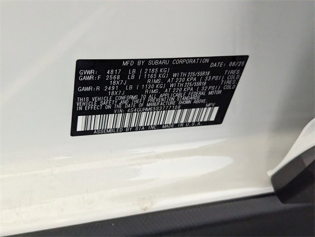 New 2025 Subaru Crosstrek 2.5i Limited w/ Popular Package #3A image 14