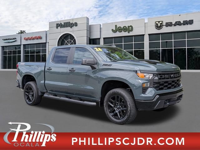 Used 2026 Chevrolet Silverado 1500 Custom Trail Boss w/ Turbomax Blackout Package
