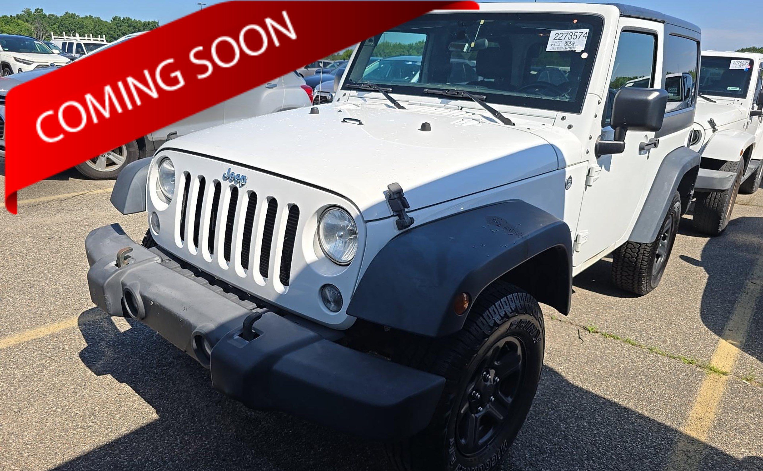 Used 2016 Jeep Wrangler Sport w/ Connectivity Group AWD/4WD image 1