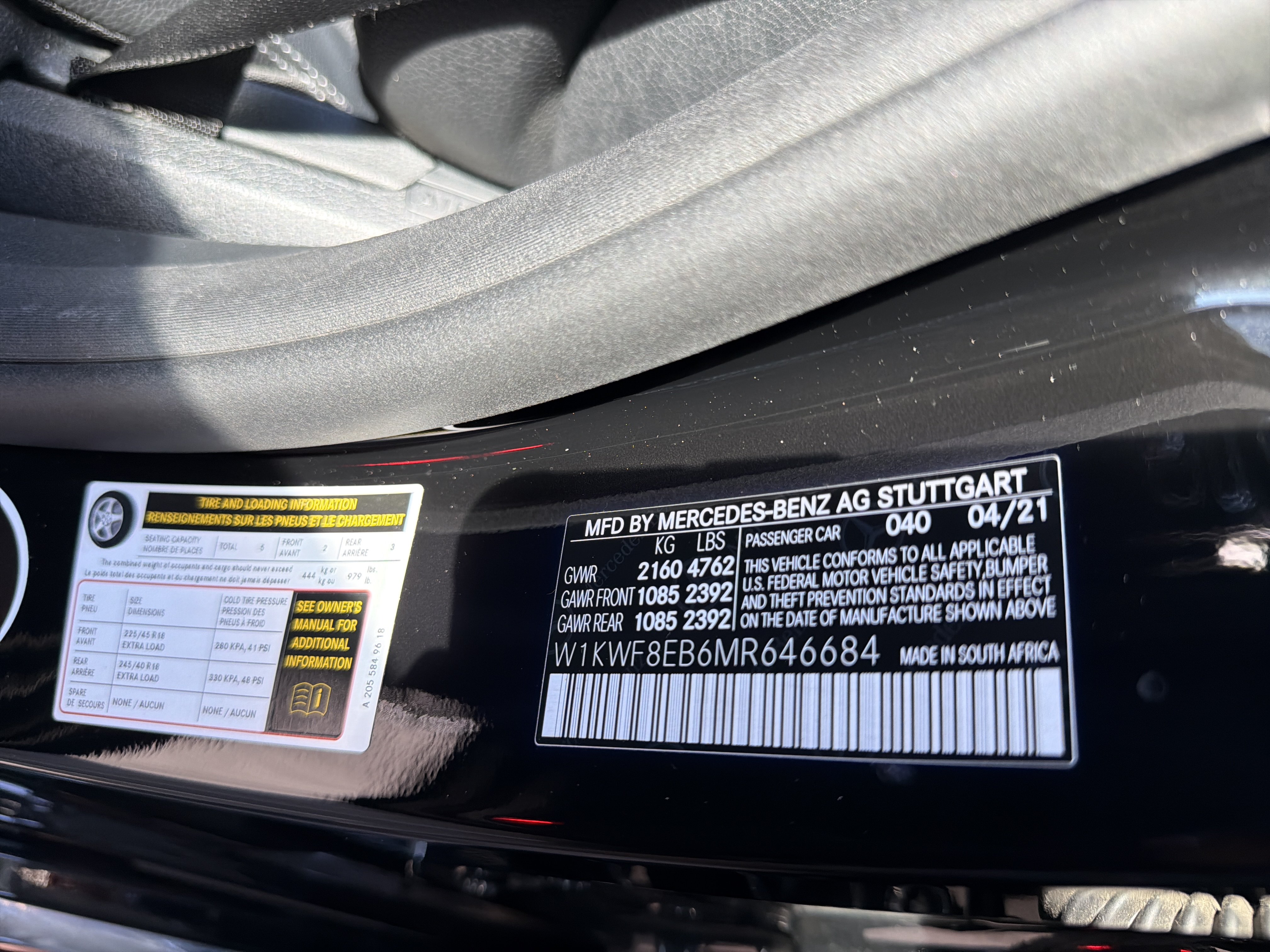 Certified 2021 Mercedes-Benz C 300 4MATIC Sedan image 28