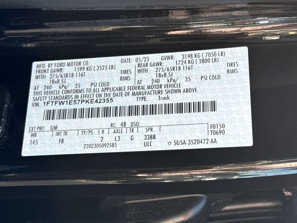 Used 2023 Ford F150 XLT w/ Equipment Group 302A High AWD/4WD image 24