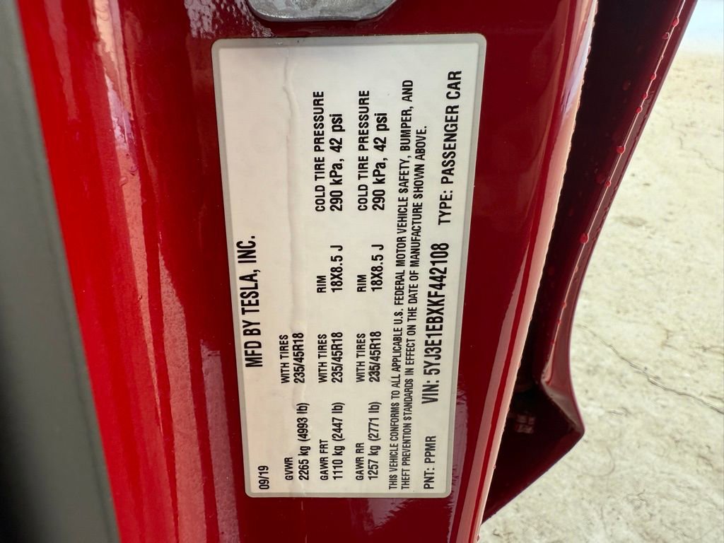 Used 2019 Tesla Model 3 Performance image 44