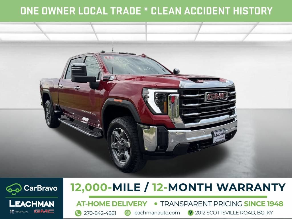Certified 2025 GMC Sierra 2500 SLT w/ SLT Premium Package AWD/4WD 360° Tour