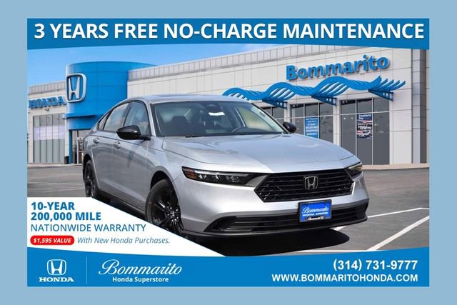 New 2025 Honda Accord SE