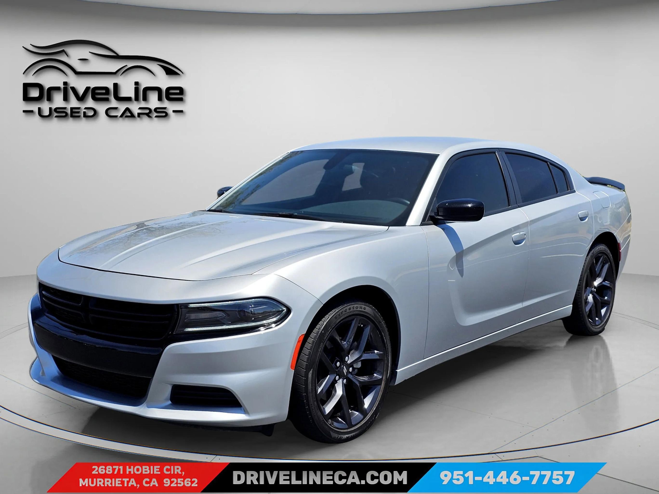 Used 2022 Dodge Charger SXT w/ Blacktop Package RWD image 1