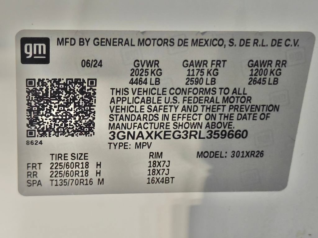 Used 2024 Chevrolet Equinox LT FWD image 50