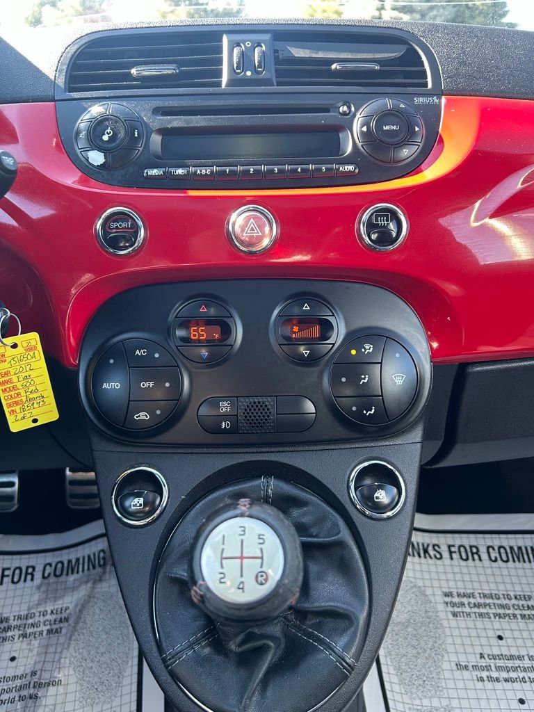 Used 2012 FIAT 500 Abarth w/ Safety & Convenience Pkg image 17