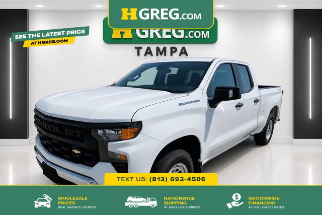 Used 2023 Chevrolet Silverado 1500 W/T w/ WT Safety Package AWD/4WD image 1