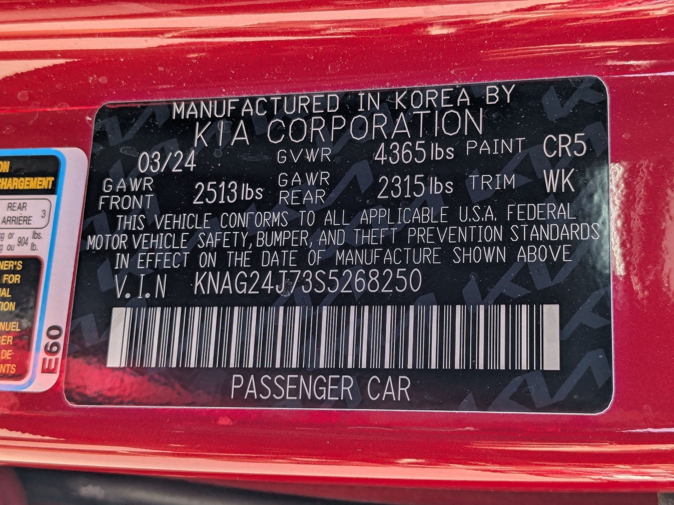 Certified 2025 Kia K5 LXS FWD image 30