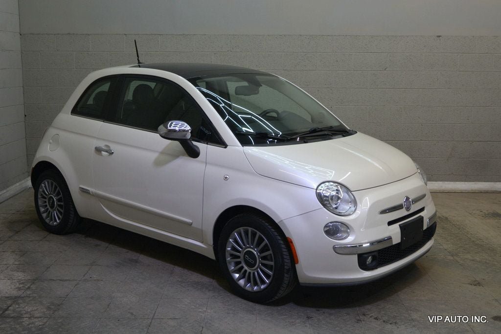 Used 2012 FIAT 500 Lounge w/ Luxury Leather Pkg